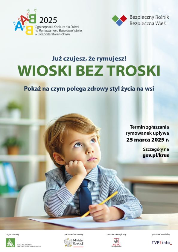 Wioski bez troski- konkurs na wierszowankę 