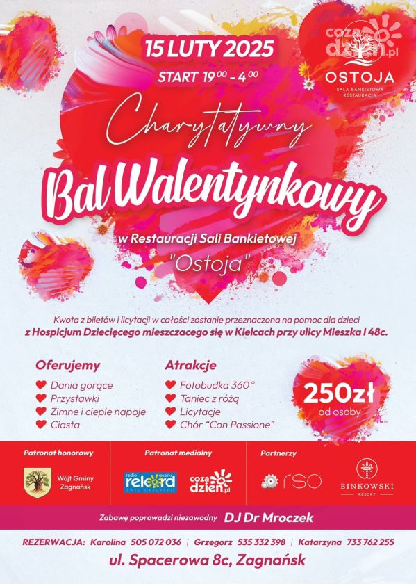 Charytatywny bal walentynkowy