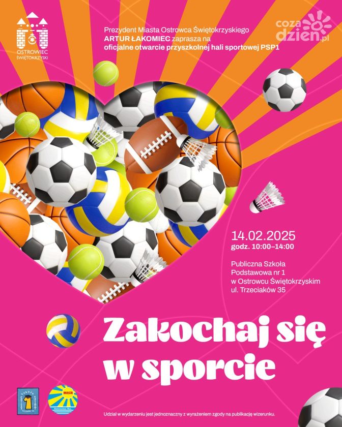 Walentynki na sportowo w hali Olimpia 