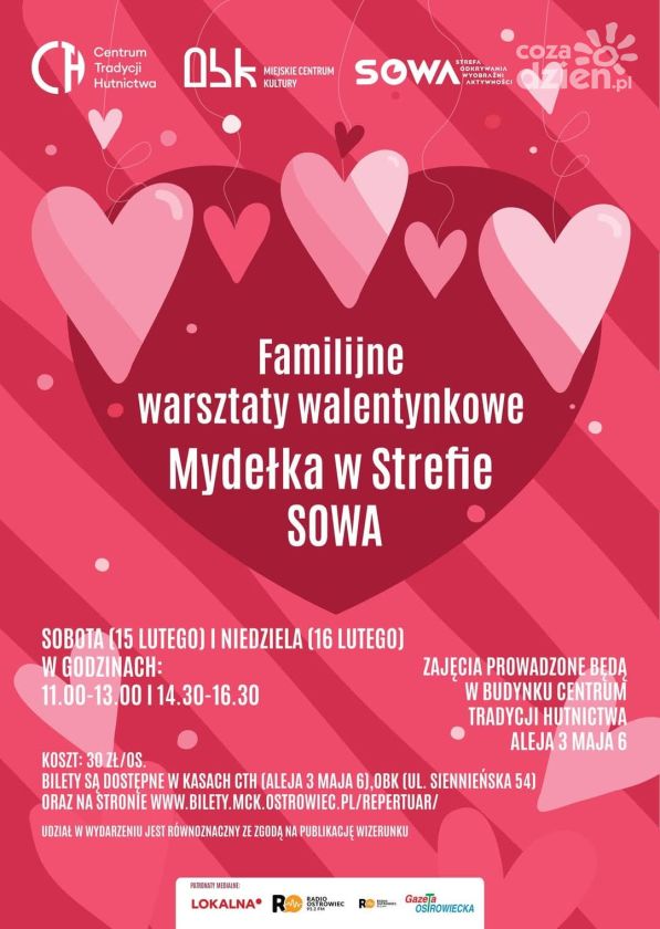 Pachnące Walentynki w ostrowickiej SOWA