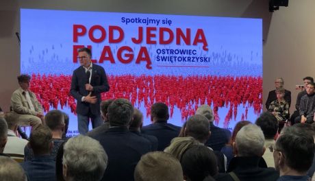 Kwestie geopolityczne poruszane na ostrowieckim spotkaniu z marszałkiem Hołownią 