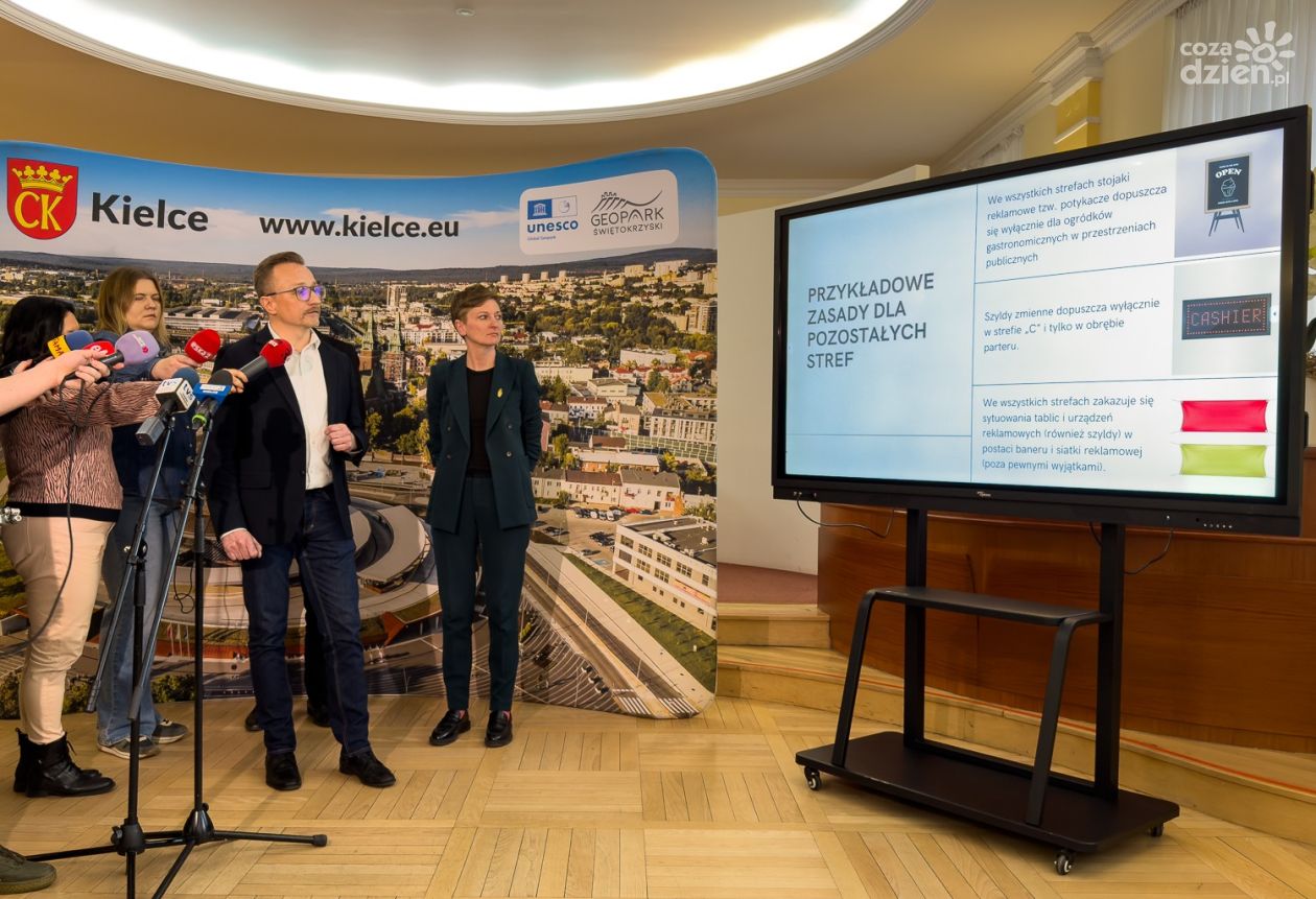 Koniec z reklamowym chaosem w Kielcach – uchwała krajobrazowa już od maja