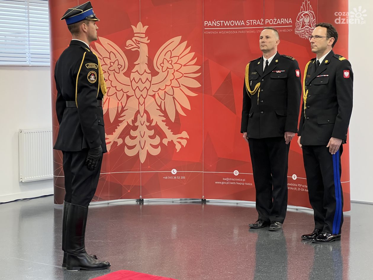 Powołanie na stanowisko Świętokrzyskiego Komendanta Wojewódzkiego PSP