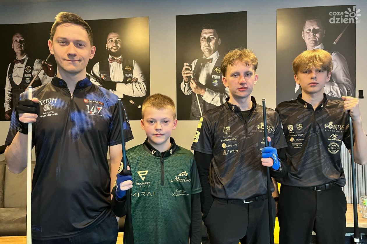 Kolejna runda Grand Prix Gór Świętokrzyskich w bilard zakończona