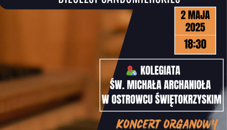 Koncert organowy w ostrowieckiej kolegiacie