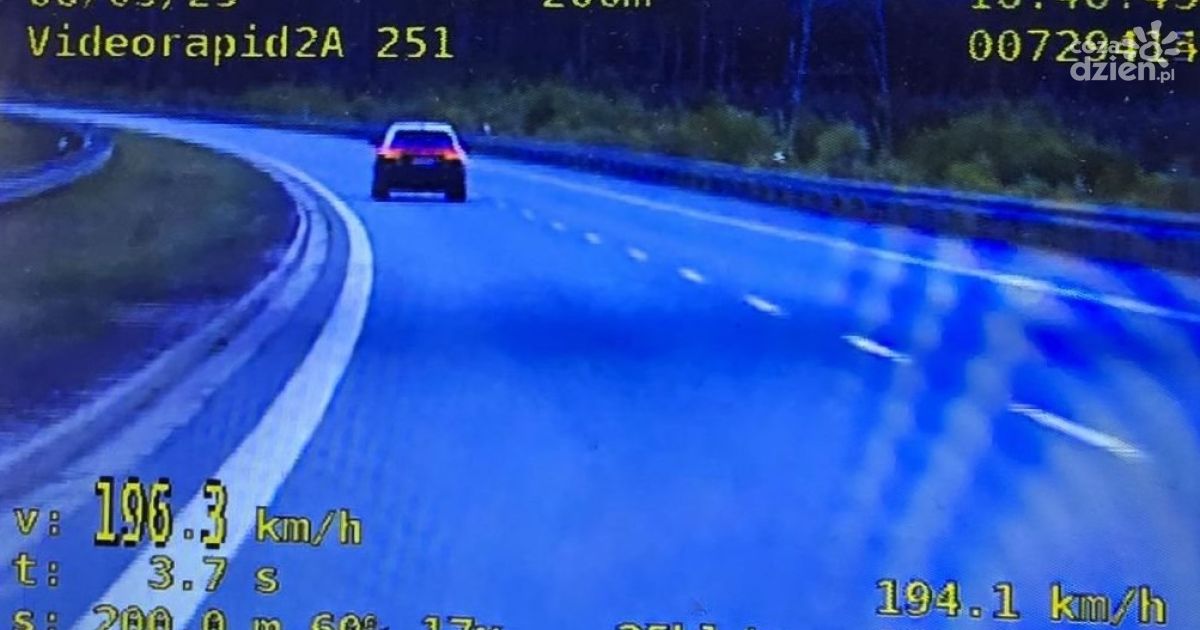 "Szybcy i wściekli" na S7! Rekordzista jechał blisko 200 km/h