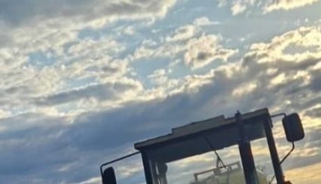 Jechał traktorem na 'kompletnej bani'