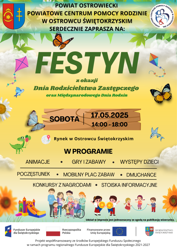 Rodzinny Festyn pełen atrakcji już 17 maja na ostrowieckim rynku