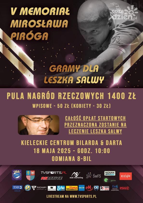 Memoriał Mirosława Piróga - Gramy dla Leszka Salwy!