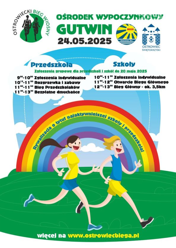 Bieg Wiosny to kolejne zaproszenie dla ostrowieckich miłośników biegania 