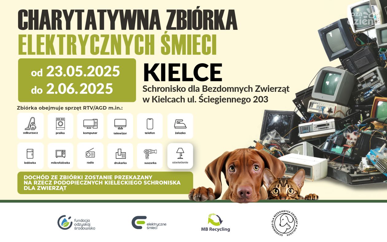 Rusza charytatywna zbiórka dla schroniska w Kielcach