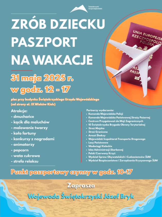 Wyrób paszport przed wakacjami