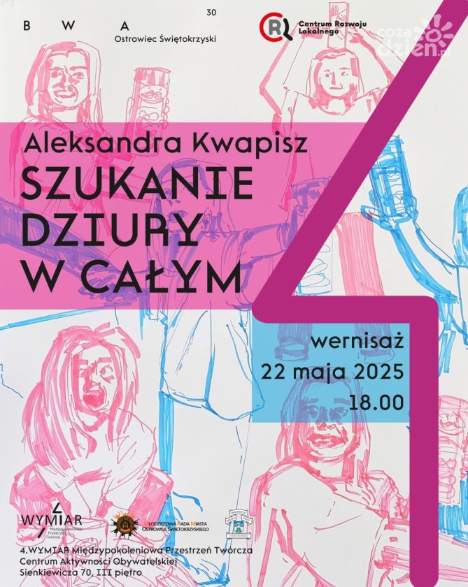 Prace Oli  Kwapisz w galerii 4. Wymiar Międzypokoleniowa Przestrzeń Twórcza