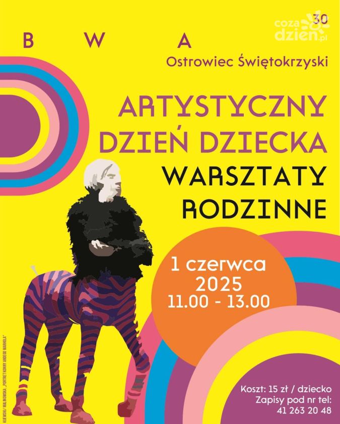 Artystyczny Dzień Dziecka w ostrowieckim BWA 