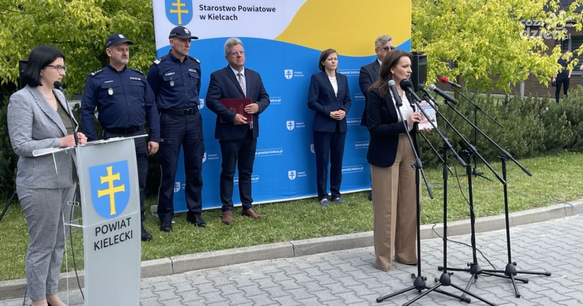 Ministra Marzena-Okła Drewnowicz z istotną wizytą w Kielcach