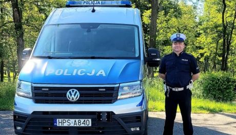 Policjant po służbie pomógł pijanemu rowerzyście