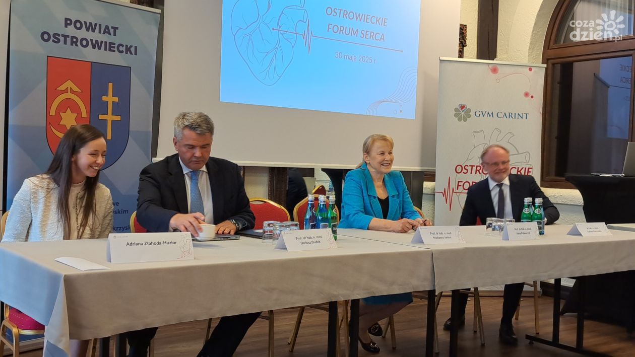 W Ostrowcu lekarze specjaliści rozmawiali jak ratować nasze serca 