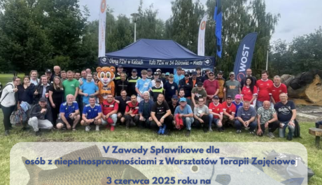 We wtorek w Ostrowcu odbędą się jubileuszowe zawody wędkarskie dla osób z niepełnosprawnościami z  WTZ Szansa 