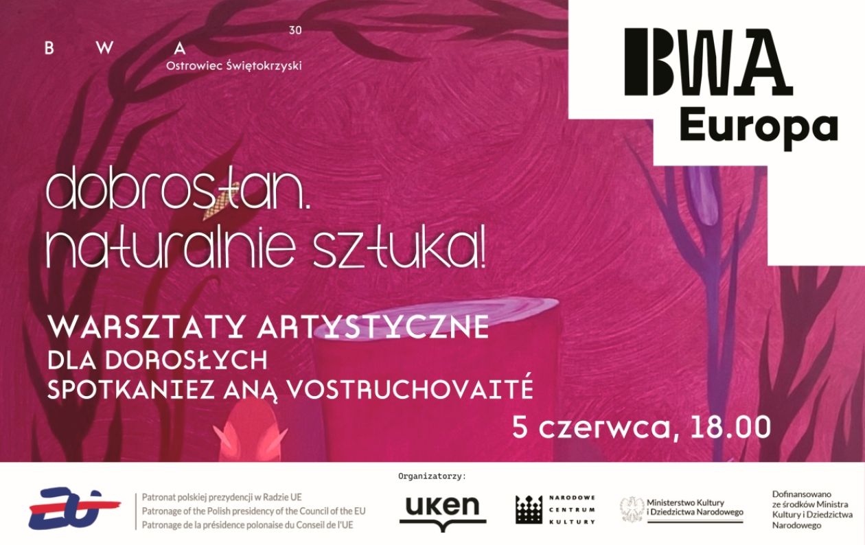 Spotkanie i warsztaty z litewską artystką 