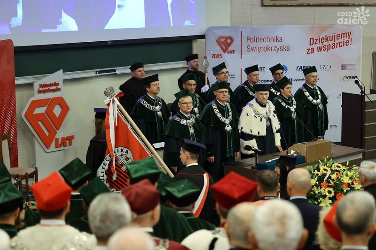 Jubileusz 60-lecia Politechniki Świętokrzyskiej! Uroczyste posiedzenie Senatu Uczelni
