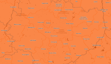 Burzowe niebezpieczeństwo nad Kielcami i woj. świętokrzyskim. IMGW ostrzega przed gwałtowną pogodą