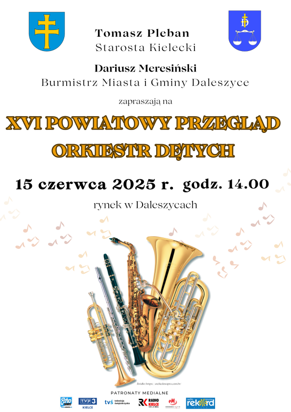 Orkiestry dęte wracają do Daleszyc! Muzyczna uczta już 15 maja