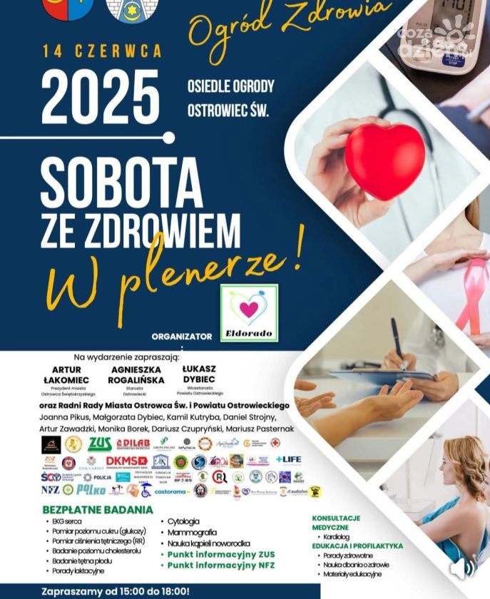 Sobota ze zdrowiem w ostrowieckim osiedlu Ogrody 