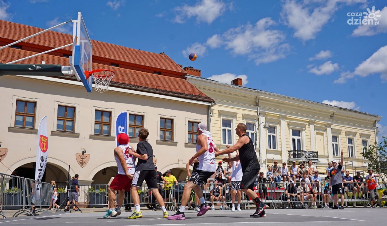 MOSiR Basket Cup 2025: Emocjonujący Turniej Koszykówki 3x3 na Rynku w Kielcach