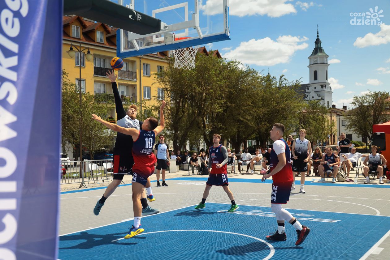 Legia Lotto Warszawa wygrywa ostrowiecki turniej koszykówki 3x3 Quest