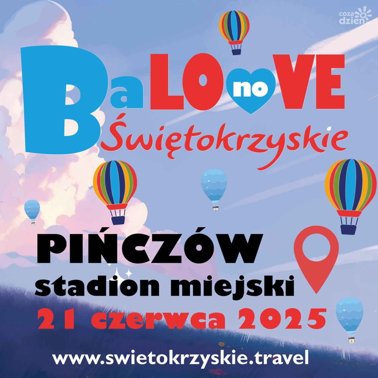 Balonove Świętokrzyskie i Balonowy Puchar Polski – wielkie święto balonów i rodzinnej zabawy w Pińczowie!