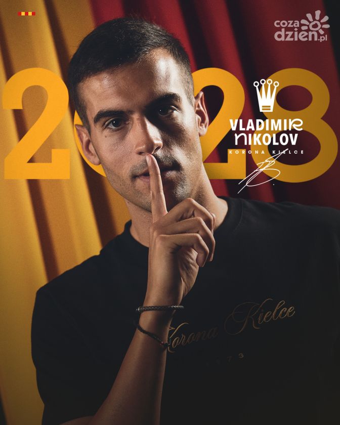 Władimir Nikołow nowym napastnikiem Korony Kielce 