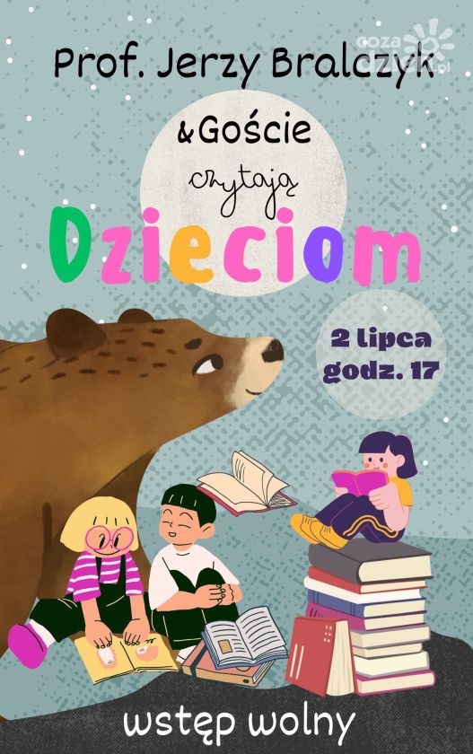 Jerzy Bralczyk będzie czytał dzieciom swoją książkę 