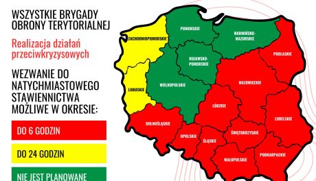 Stan gotowości dla żołnierzy ze świętokrzyskich Wojsk Obrony Terytorialnej 