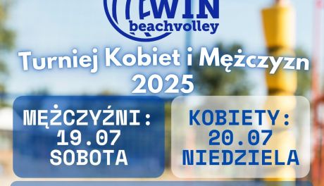 Siatkówka na plażowym piasku tym razem dla dorosłych