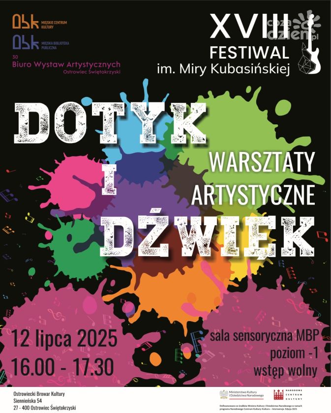 Warsztaty zmysłów w czasie festiwalu Wielki Ogień