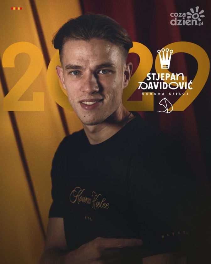 Stjepan Davidović oficjalnie w Koronie Kielce