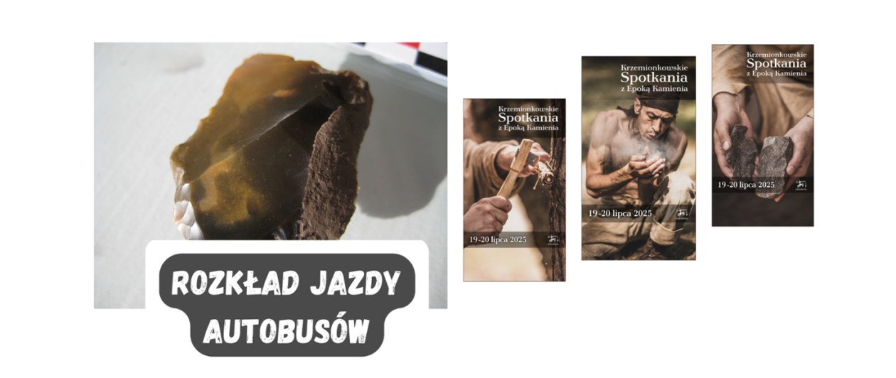 Z Ostrowca prosto do epoki kamienia – bezpłatna linia turystyczna do Krzemionek