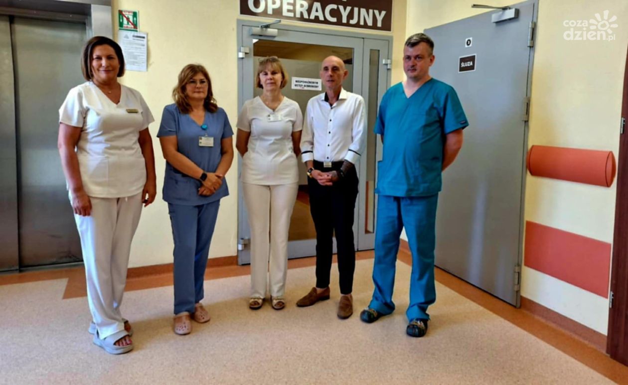 Pionierska operacja ortopedyczna w ostrowieckim szpitalu