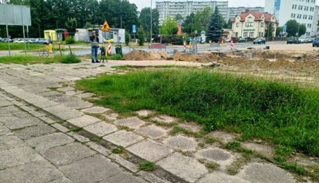 Trwa budowa Alei Tysiąclecia w Skarżysku  