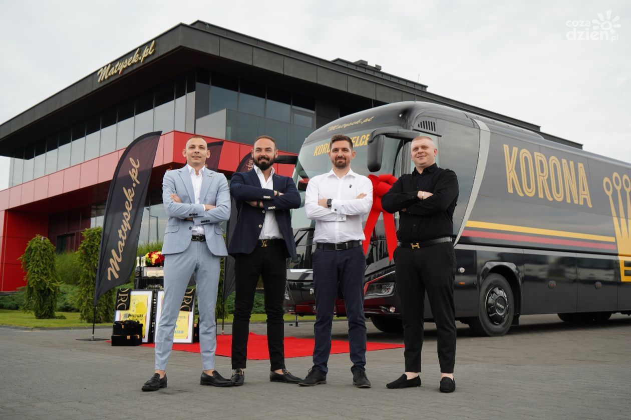 Nowy autokar dla Korony Kielce