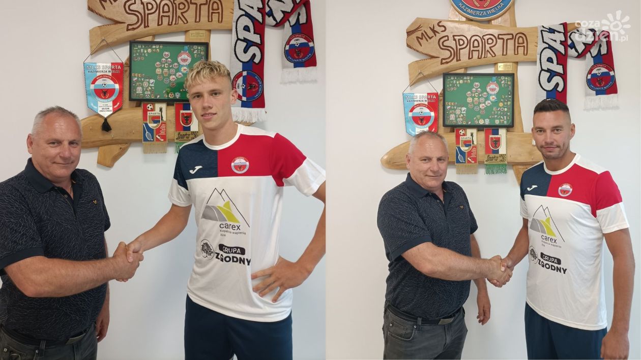Sparta Kazimierza Wielka wzmacnia skład przed sezonem 2025/2026 – Jakub Pestka i Maciej Sadlok nowymi zawodnikami