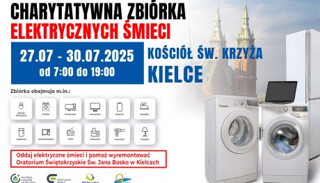 Zrób porządek i pomóż w remoncie Oratorium! Zbiórka elektrycznych śmieci w Kielcach