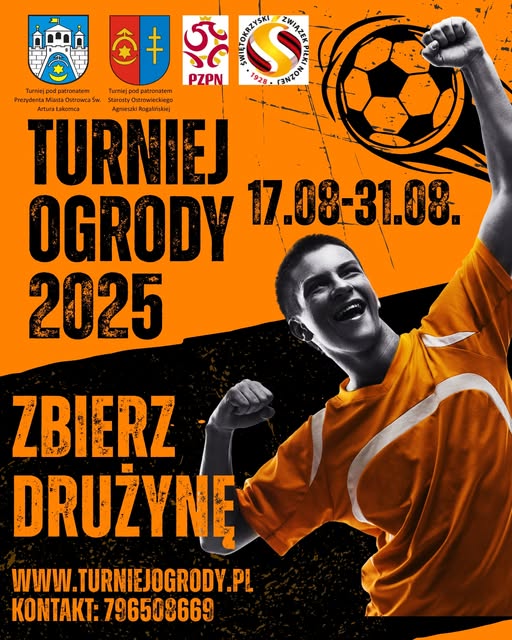 W sierpniu rusza piłkarski turniej na Ogrodach