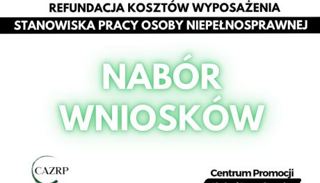 Ostrowiecki PUP przyjmuje wnioski na refundację stanowisk  pracy osób niepełnosprawnych 