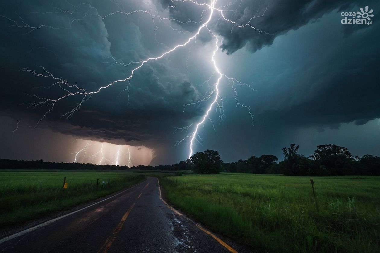 Intensywne opady i burze w regionie 