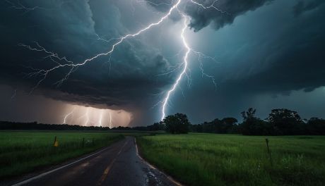 Intensywne opady i burze w regionie 