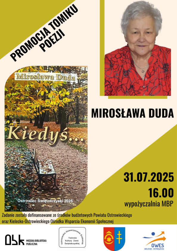 Wieczór poezji w ostrowieckiej bibliotece 