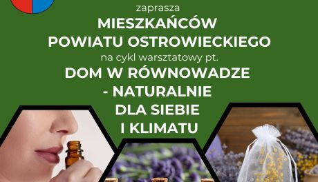 Dom pachnący naturą- warsztaty w ostrowieckim starostwie 