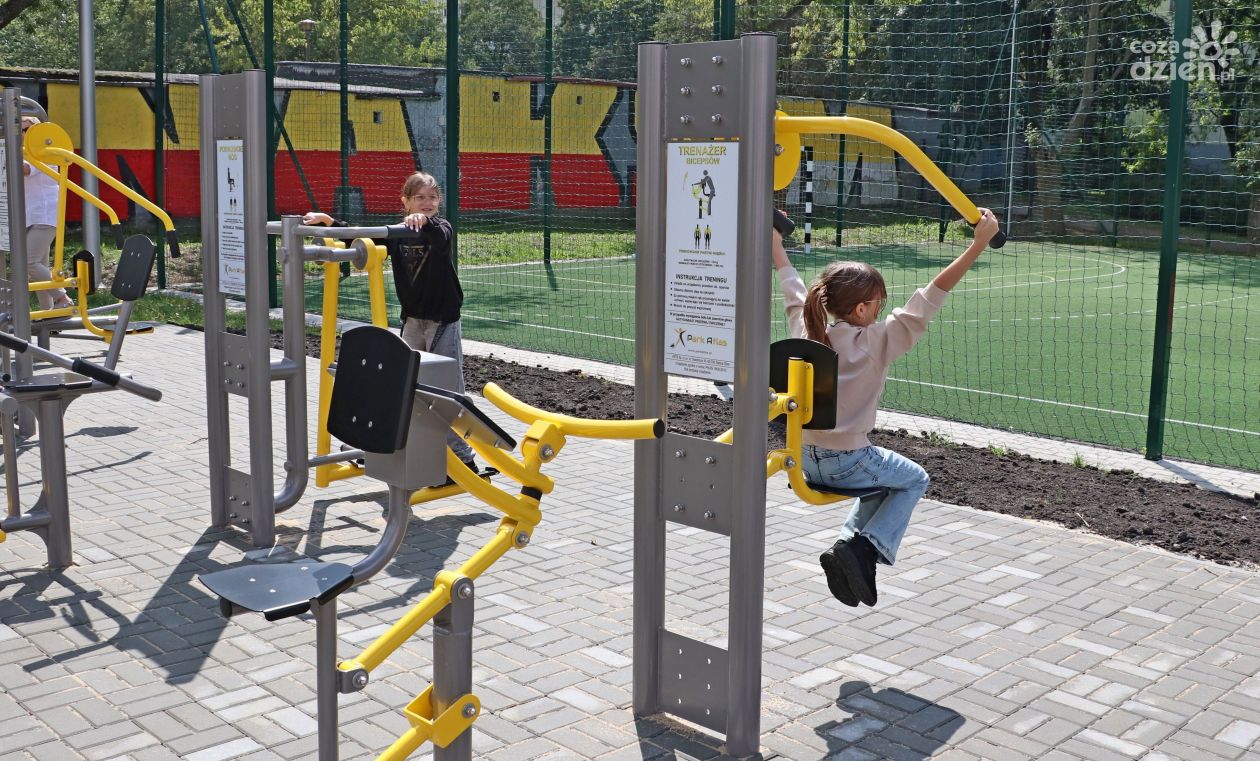 Nowa siłownia zewnętrzna na osiedlu KSM 