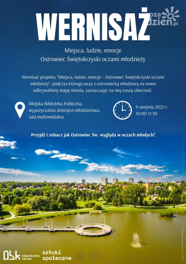 Mapa miejsc ważnych dla młodych ostrowczan 